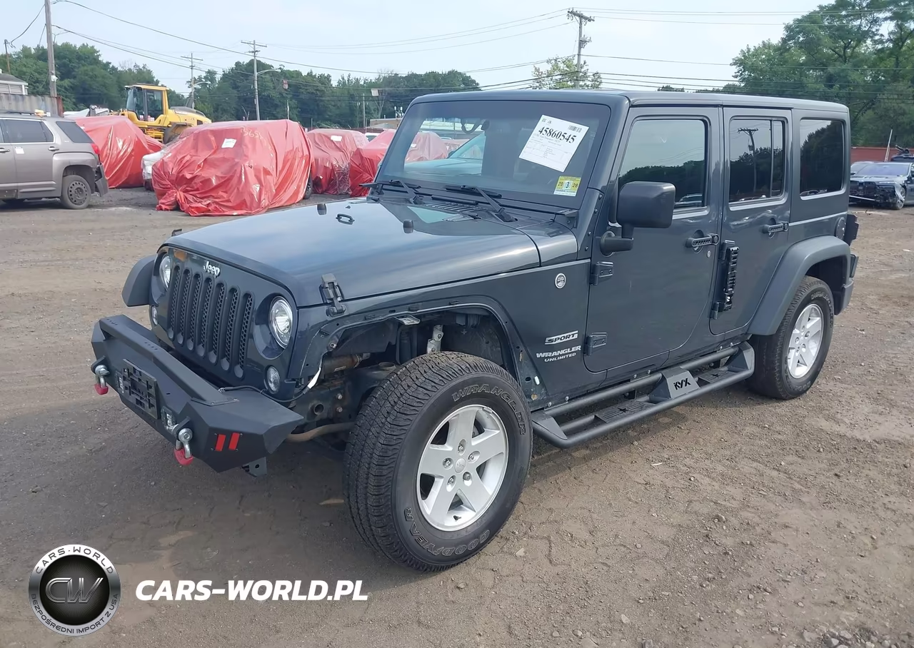 2017 Jeep Wrangler Unlimited Sport VIN:1C4BJWDG9HL552073 - 2