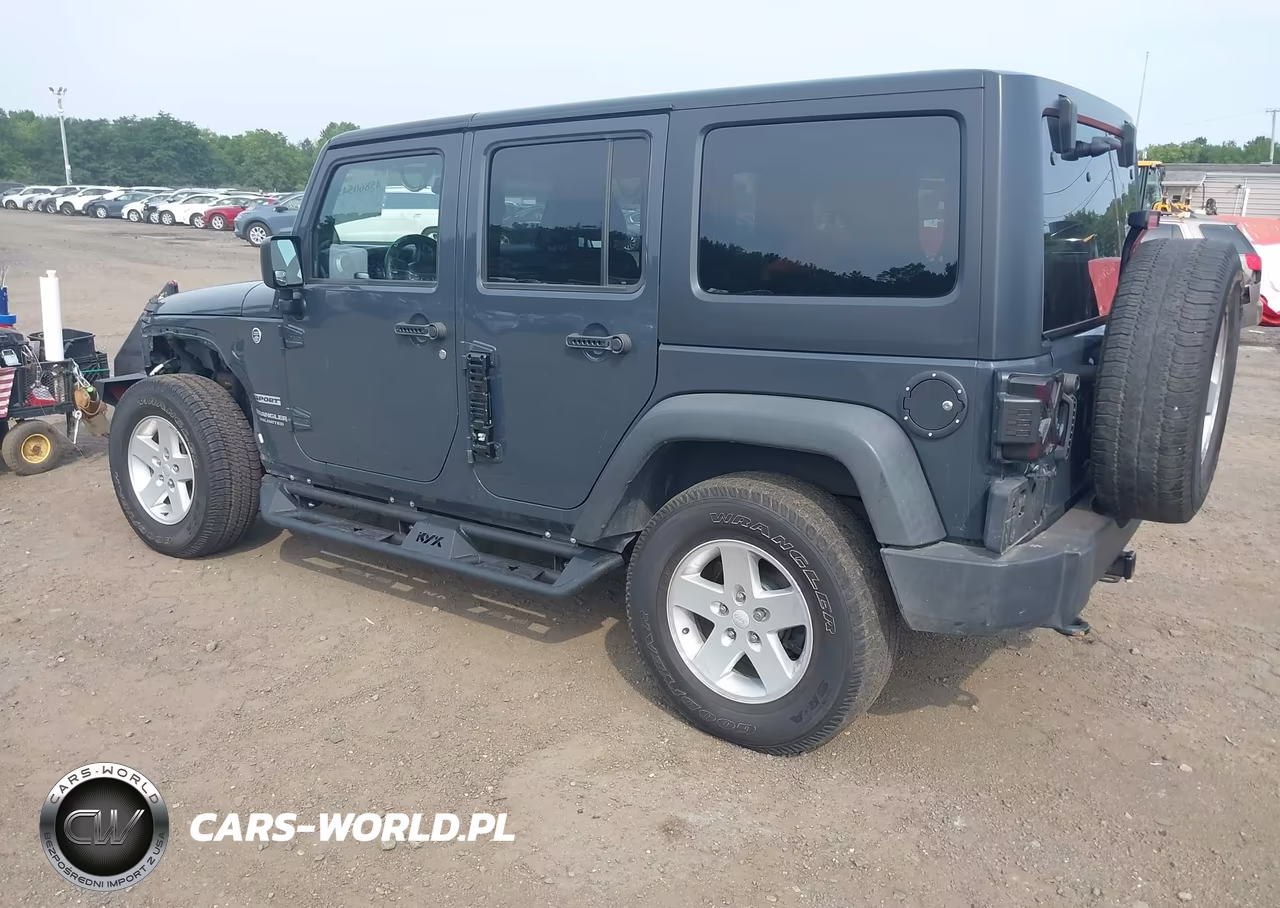 2017 Jeep Wrangler Unlimited Sport VIN:1C4BJWDG9HL552073 - 3