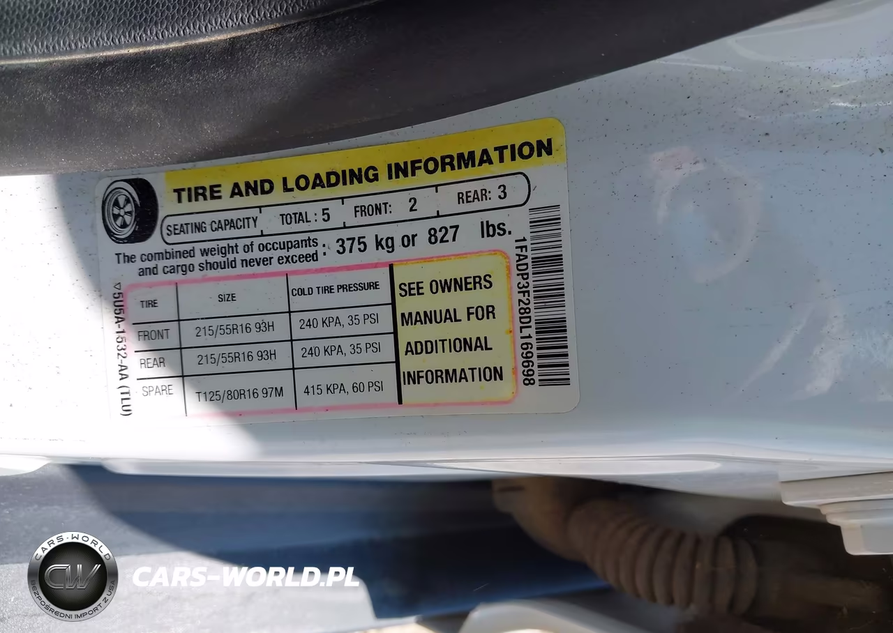 2013 Ford Focus Se VIN:1FADP3F28DL169698 - 9