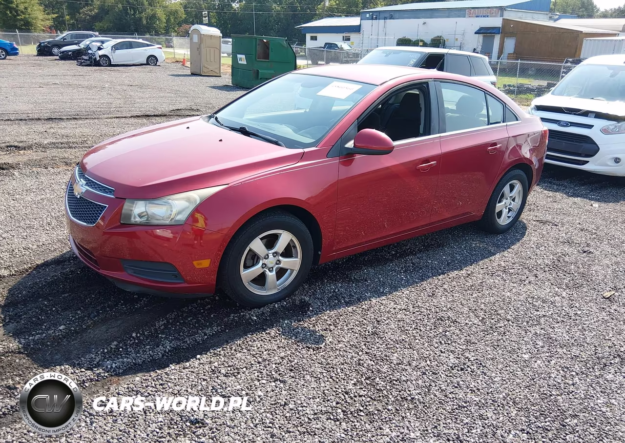 2011 Chevrolet Cruze 1Lt VIN:1G1PF5S93B7152119 - 2