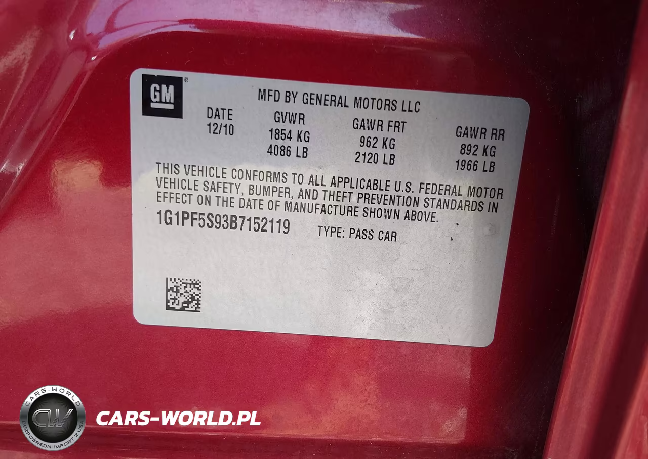 2011 Chevrolet Cruze 1Lt VIN:1G1PF5S93B7152119 - 9