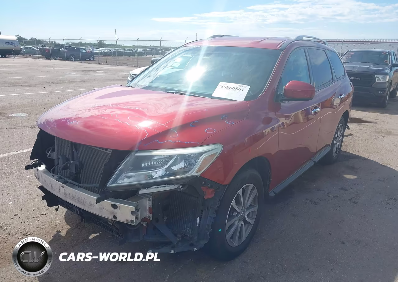2016 Nissan Pathfinder Platinum-S-Sl-Sv VIN:5N1AR2MM6GC606569 - 2