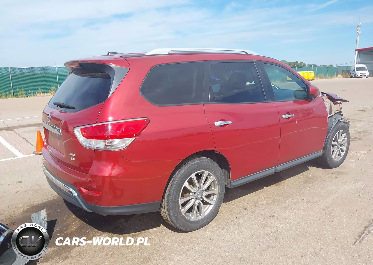 2016 Nissan Pathfinder Platinum-S-Sl-Sv VIN:5N1AR2MM6GC606569 - 4