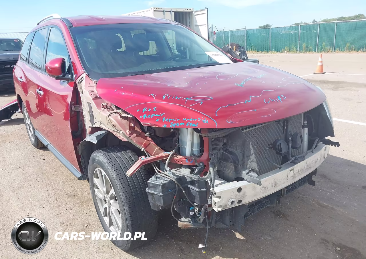 2016 Nissan Pathfinder Platinum-S-Sl-Sv VIN:5N1AR2MM6GC606569 - 6