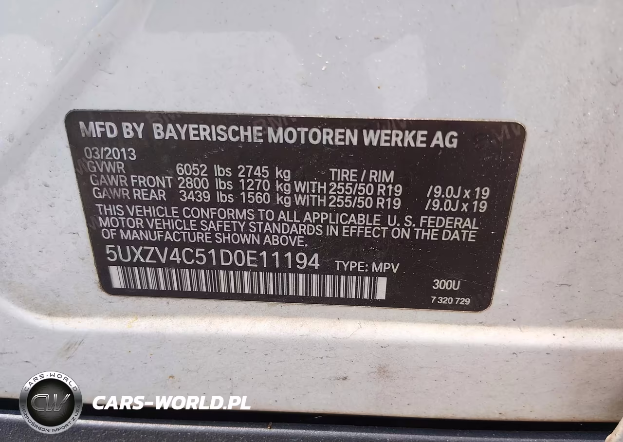 2013 BMW X5 xDrive35I-xDrive35I Premium-xDrive35I Sport Activity VIN:5UXZV4C51D0E11194 - 9