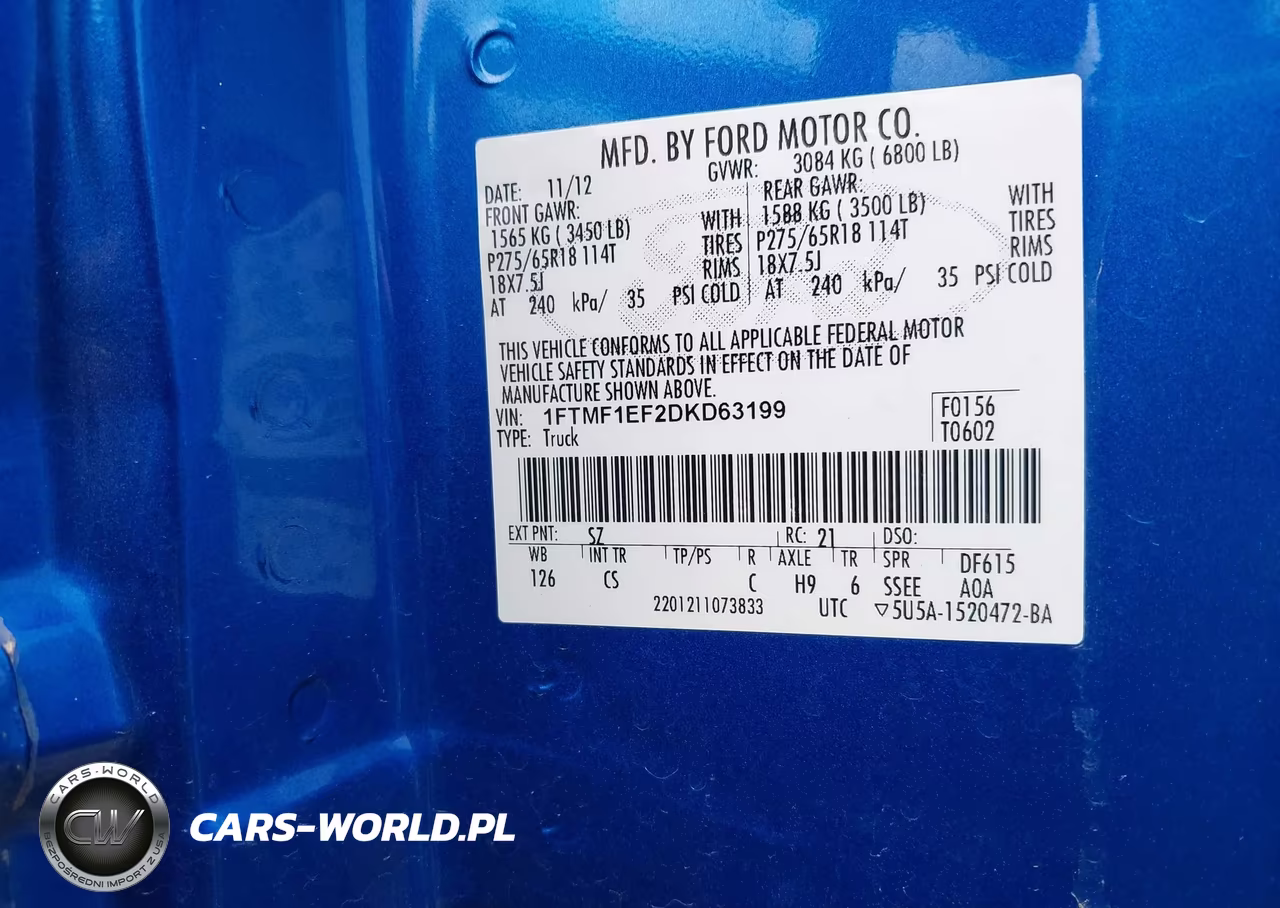 2013 Ford F-150 Stx VIN:1FTMF1EF2DKD63199 - 9