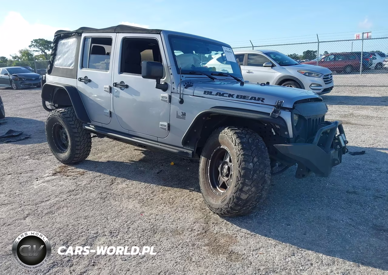 2016 Jeep Wrangler Unlimited Black Bear