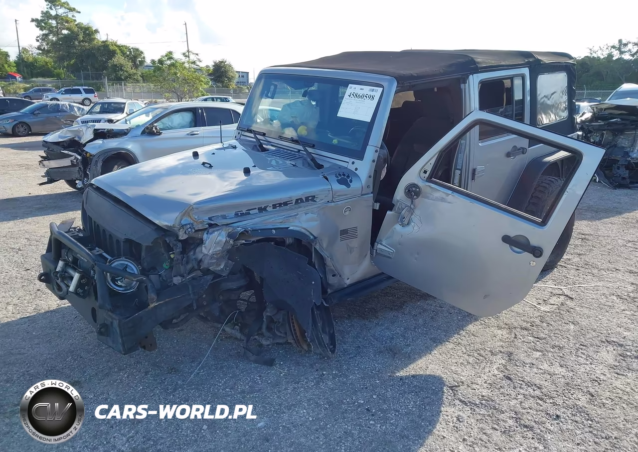 2016 Jeep Wrangler Unlimited Black Bear VIN:1C4BJWDG8GL114238 - 2