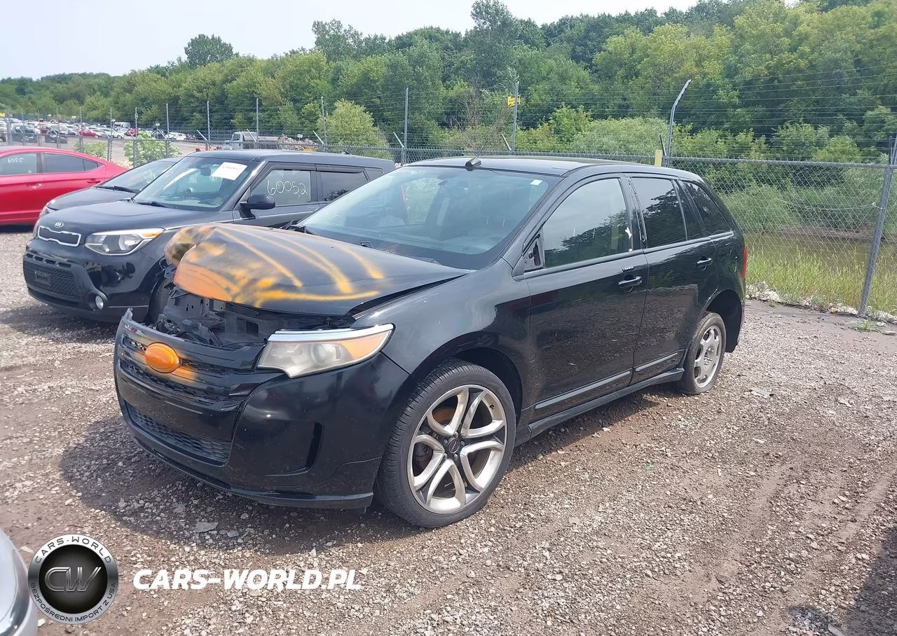 2012 Ford Edge Sport VIN:2FMDK4AK7CBA11160 - 2