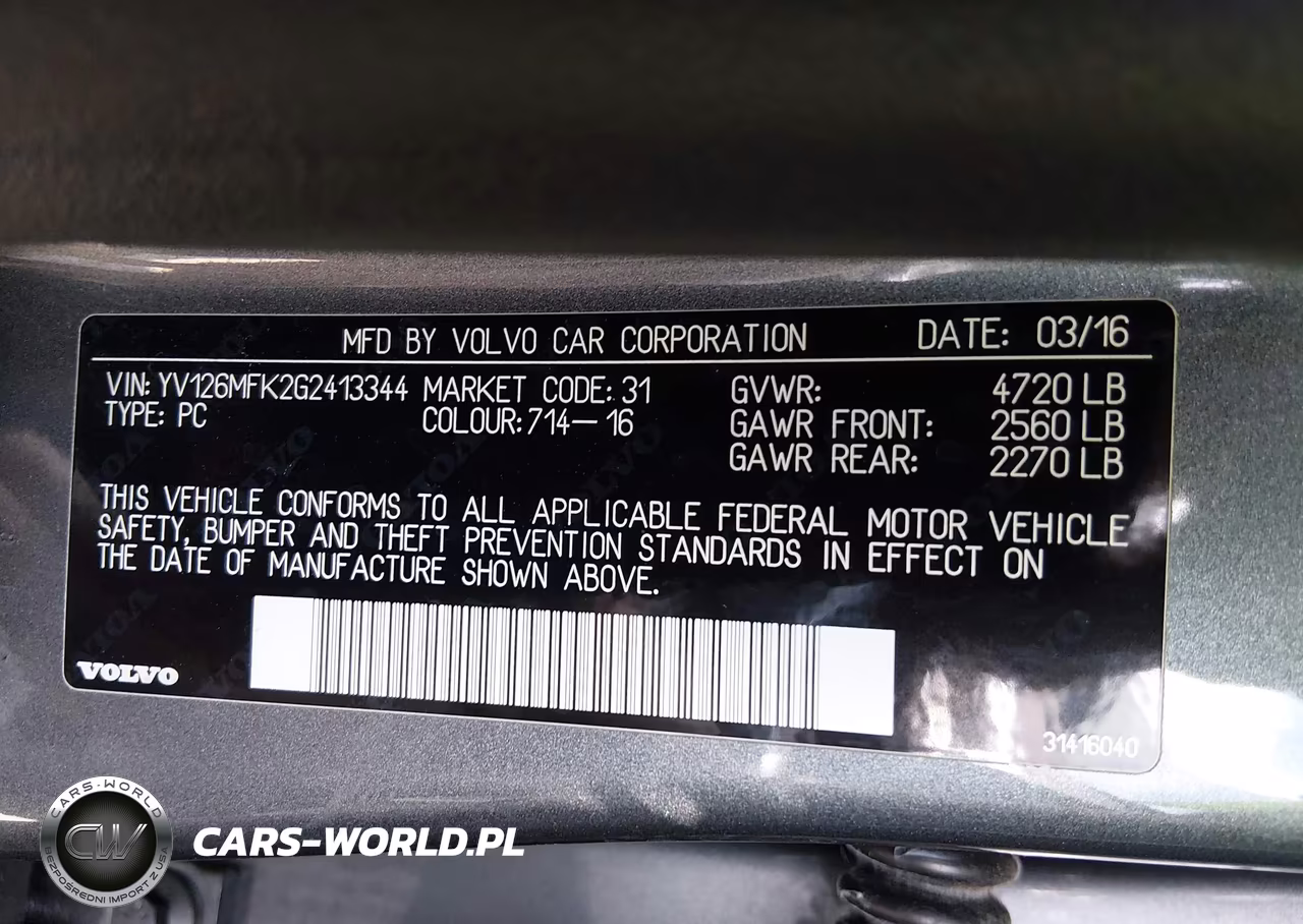 2016 Volvo S60 T5 Drive-E Premier VIN:YV126MFK2G2413344 - 9