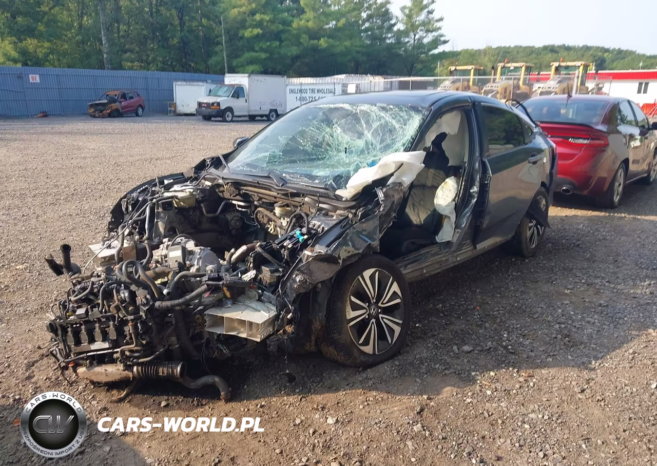2018 Honda Civic Ex-T VIN:JHMFC1F37JX037580 - 2