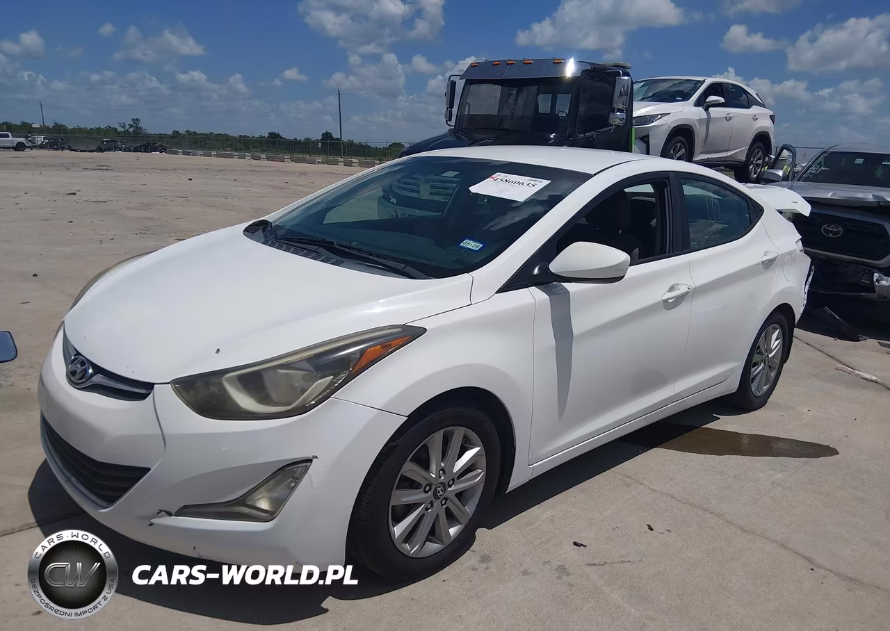 2014 Hyundai Elantra Se VIN:5NPDH4AE0EH475606 - 2