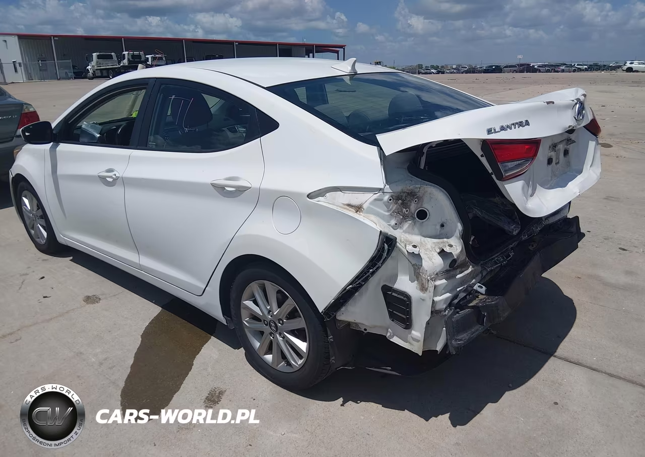 2014 Hyundai Elantra Se VIN:5NPDH4AE0EH475606 - 3