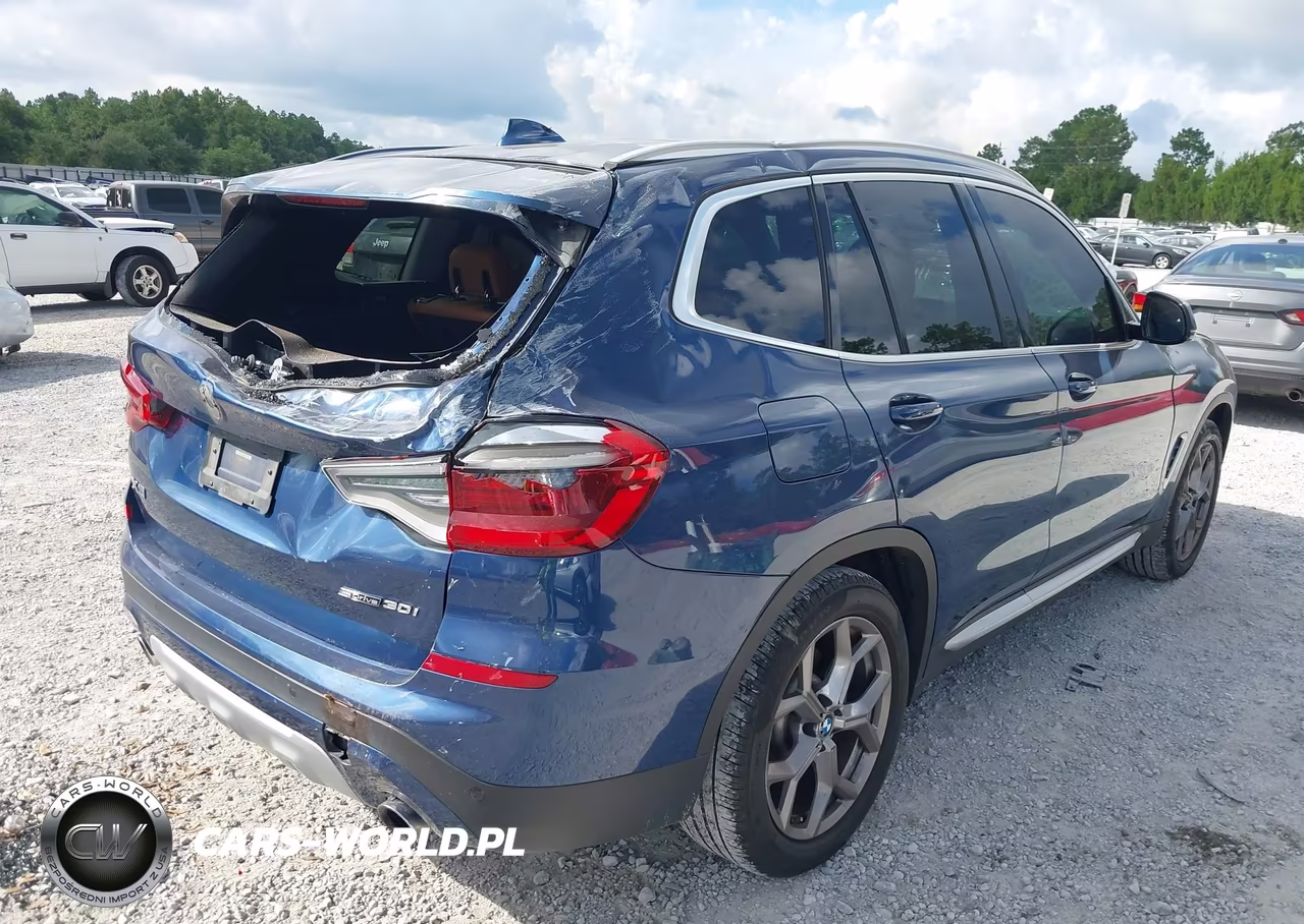 2021 BMW X3 Sdrive30I VIN:5UXTY3C03M9H50935 - 4