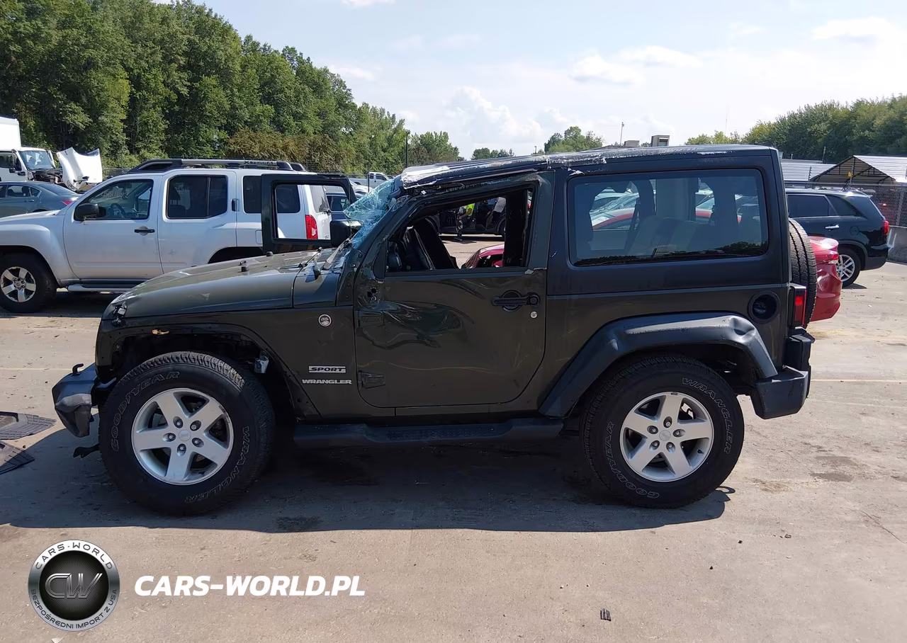 2015 Jeep Wrangler Sport VIN:1C4GJWAG3FL564100 - 15