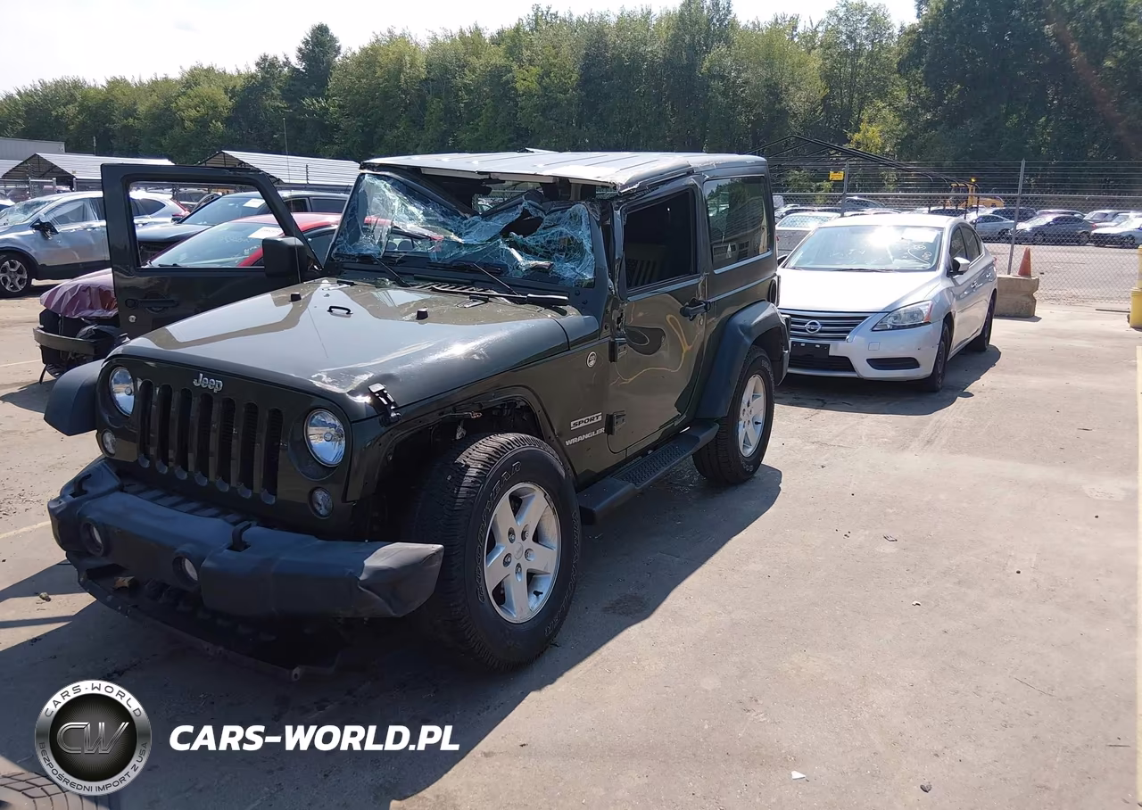 2015 Jeep Wrangler Sport VIN:1C4GJWAG3FL564100 - 2