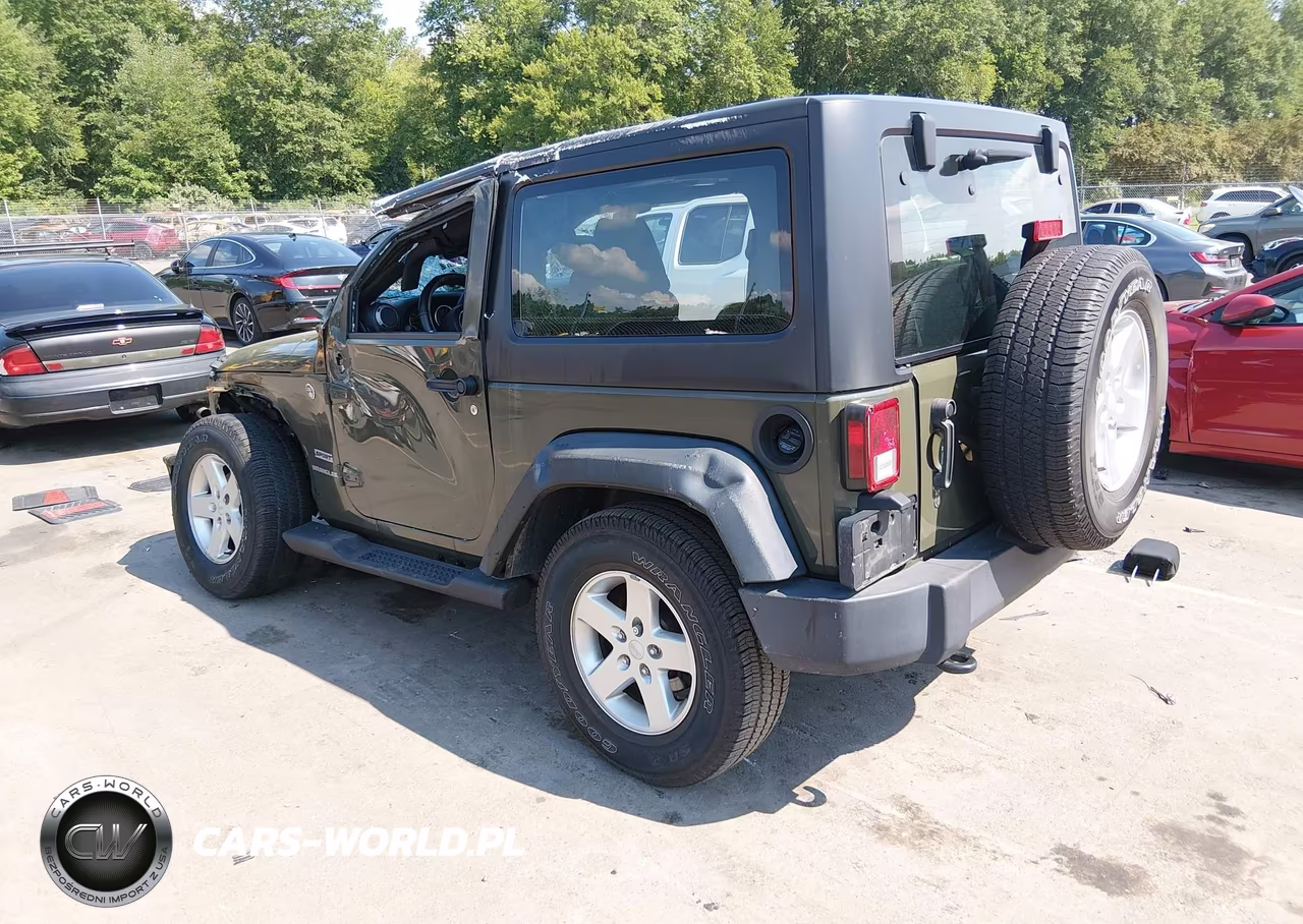 2015 Jeep Wrangler Sport VIN:1C4GJWAG3FL564100 - 3