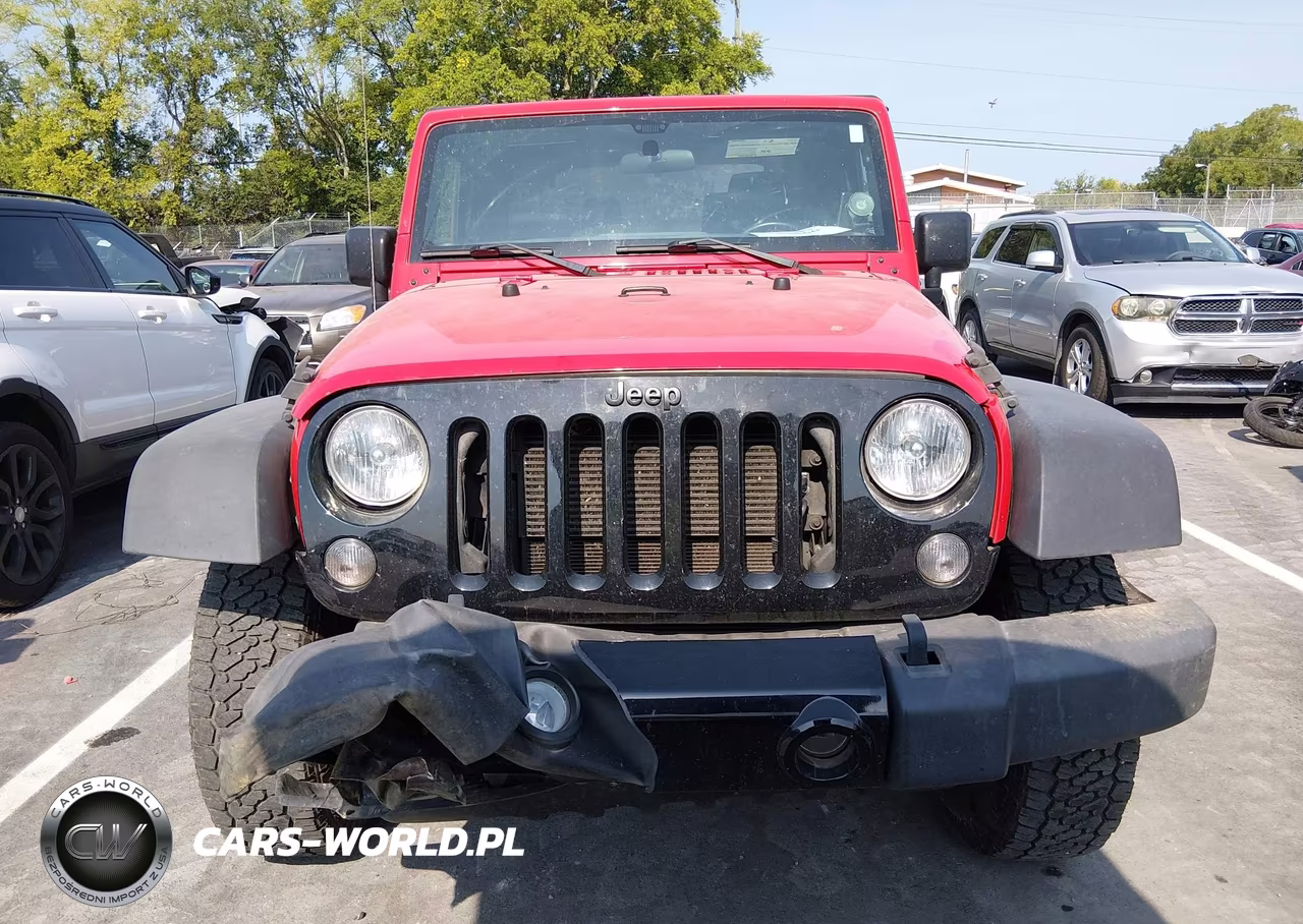 2015 Jeep Wrangler Willys Wheeler VIN:1C4AJWAG5FL596844 - 12