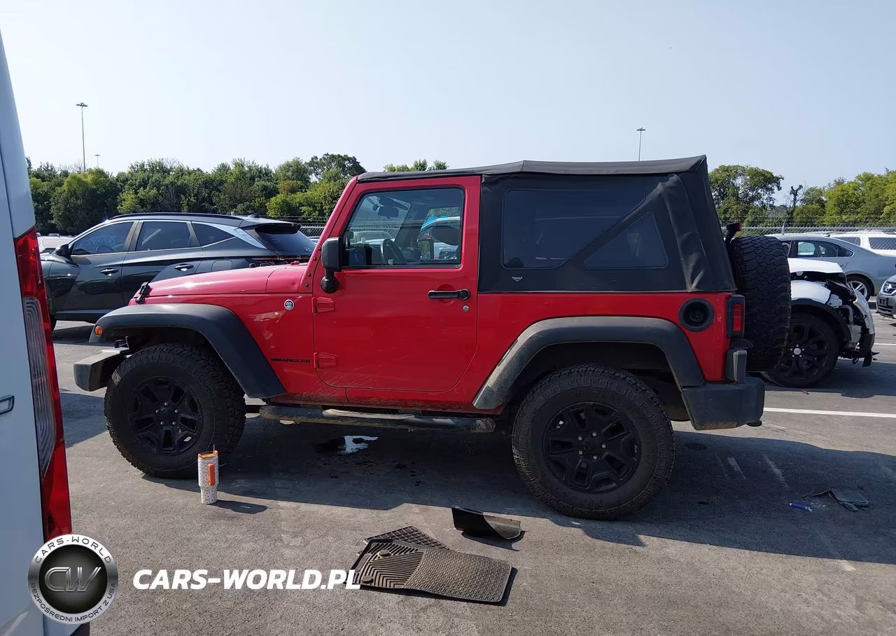 2015 Jeep Wrangler Willys Wheeler VIN:1C4AJWAG5FL596844 - 14