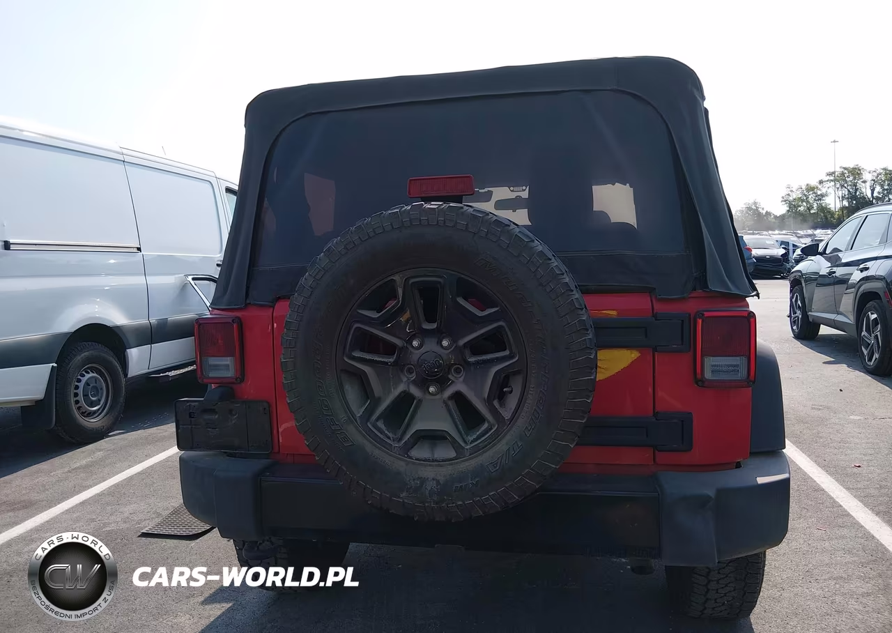 2015 Jeep Wrangler Willys Wheeler VIN:1C4AJWAG5FL596844 - 16