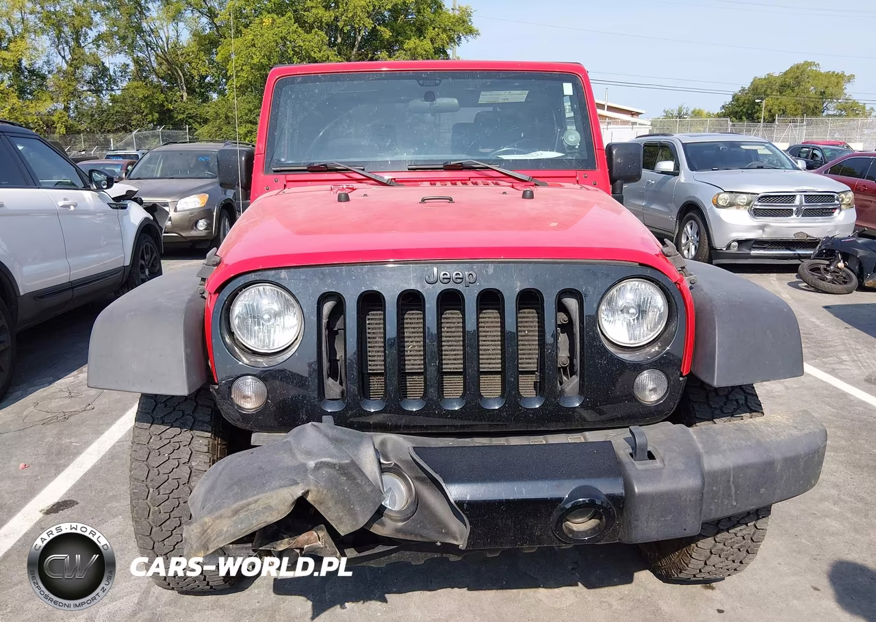 2015 Jeep Wrangler Willys Wheeler VIN:1C4AJWAG5FL596844 - 6