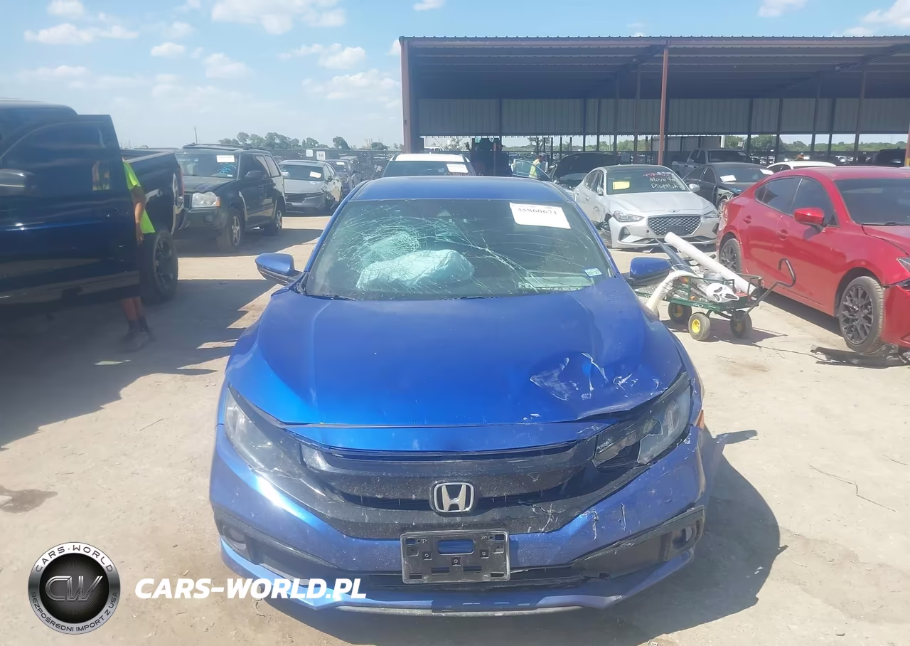 2020 Honda Civic Sport VIN:19XFC2F89LE214930 - 11
