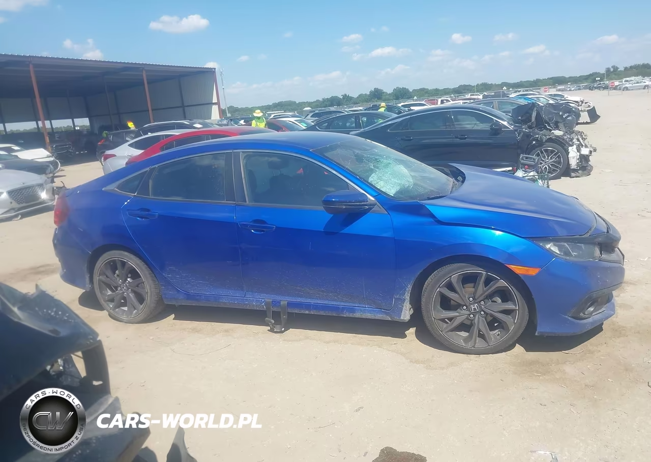 2020 Honda Civic Sport VIN:19XFC2F89LE214930 - 12