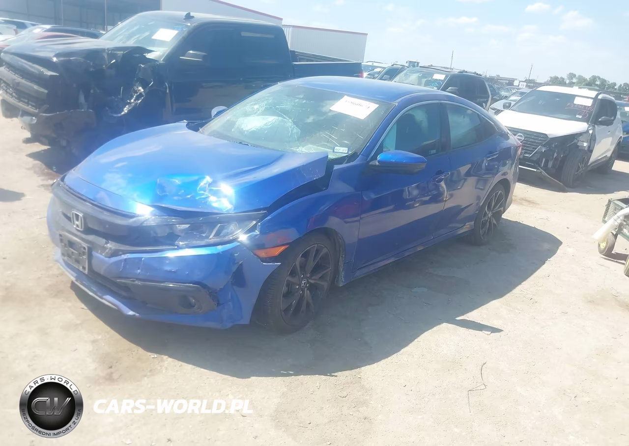 2020 Honda Civic Sport VIN:19XFC2F89LE214930 - 2