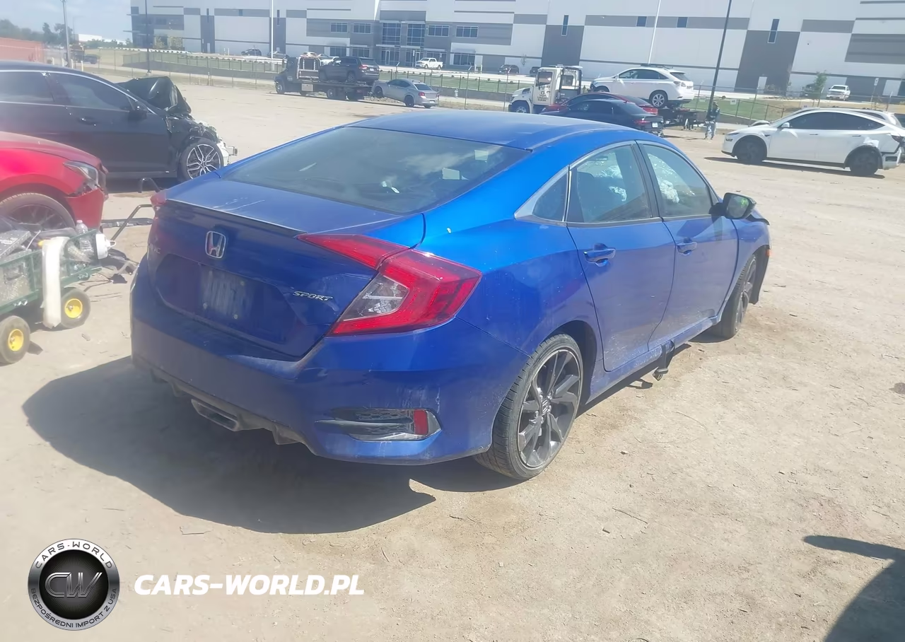 2020 Honda Civic Sport VIN:19XFC2F89LE214930 - 4
