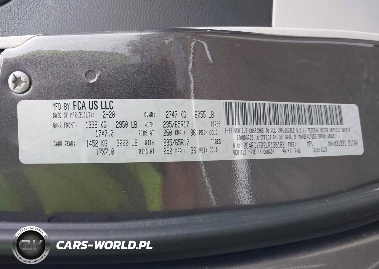 2020 Chrysler Pacifica Touring L Plus VIN:2C4RC1EG2LR136182 - 9