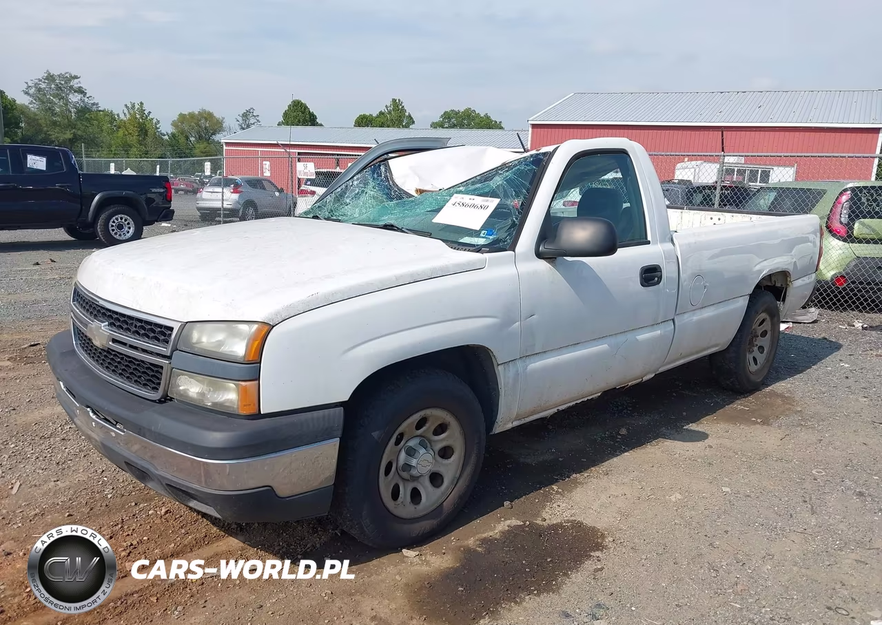 2006 Chevrolet Silverado 1500 Work Truck VIN:3GCEC14XX6G258671 - 2