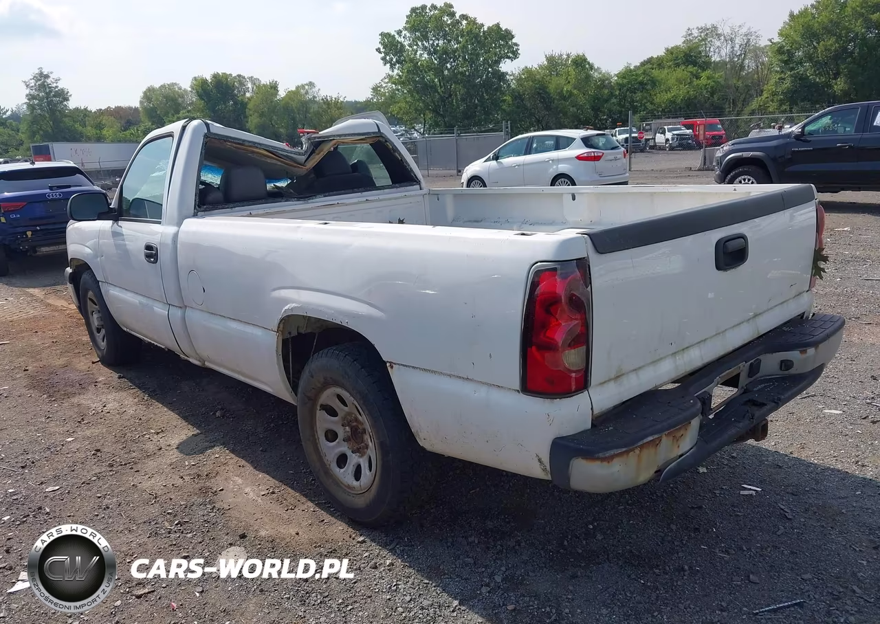 2006 Chevrolet Silverado 1500 Work Truck VIN:3GCEC14XX6G258671 - 3