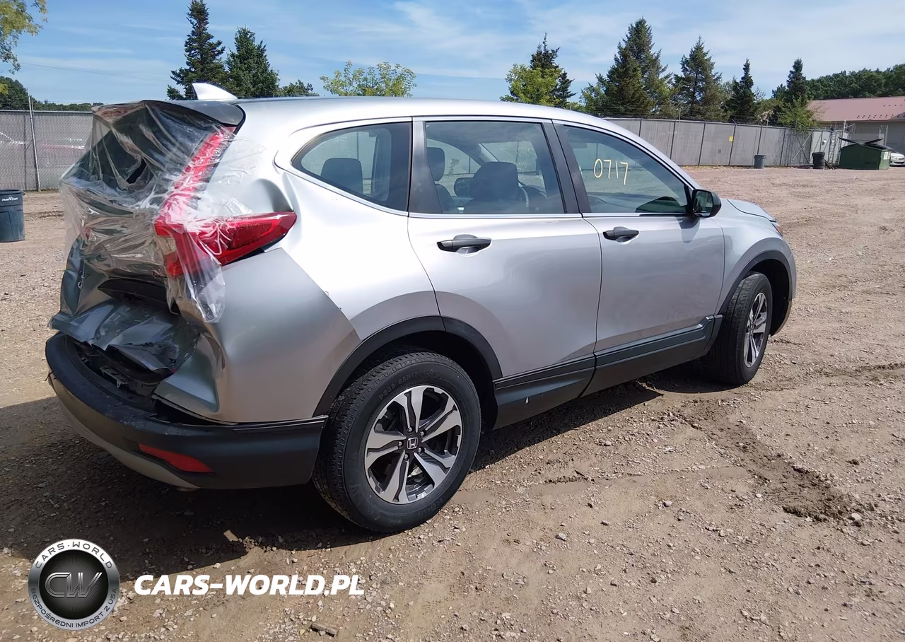 2018 Honda Cr-V Lx VIN:5J6RW6H3XJL001075 - 4