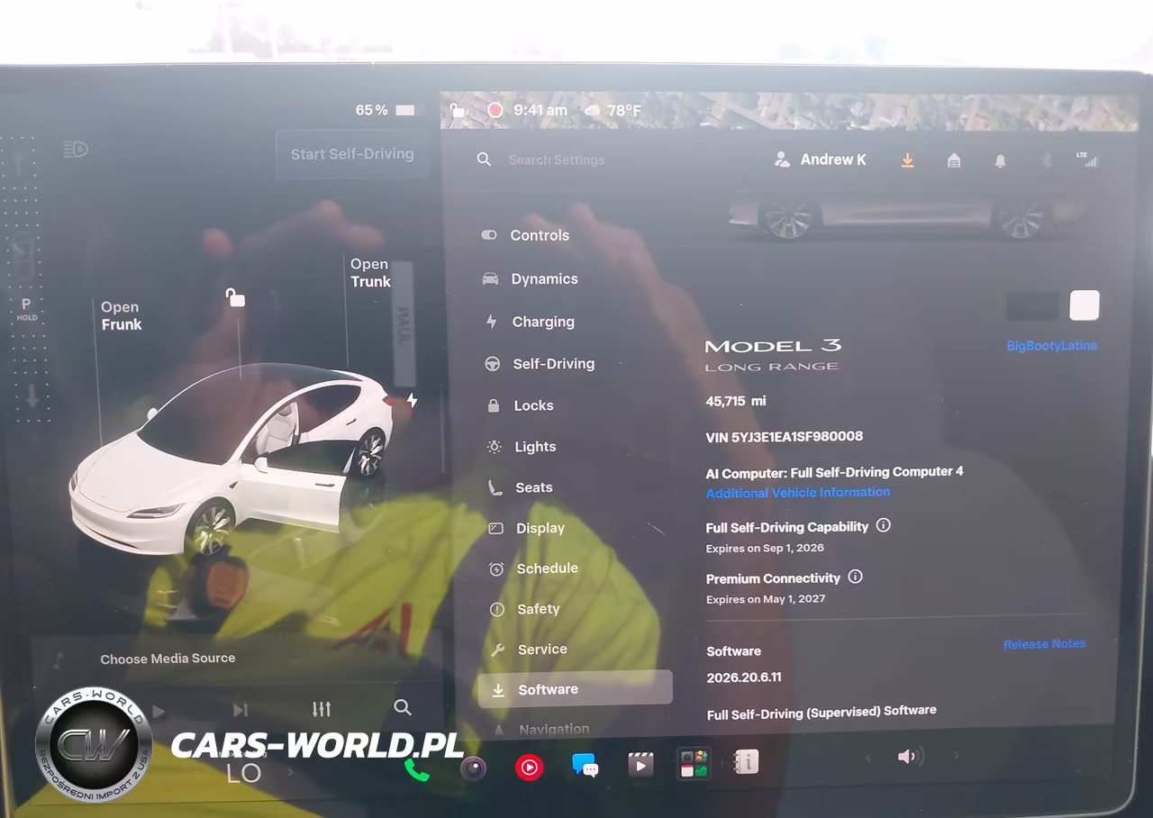 2025 Tesla Model 3 Long Range Rear-Wheel Drive-Standard Rear-Wheel Drive VIN:5YJ3E1EA1SF980008 - 7