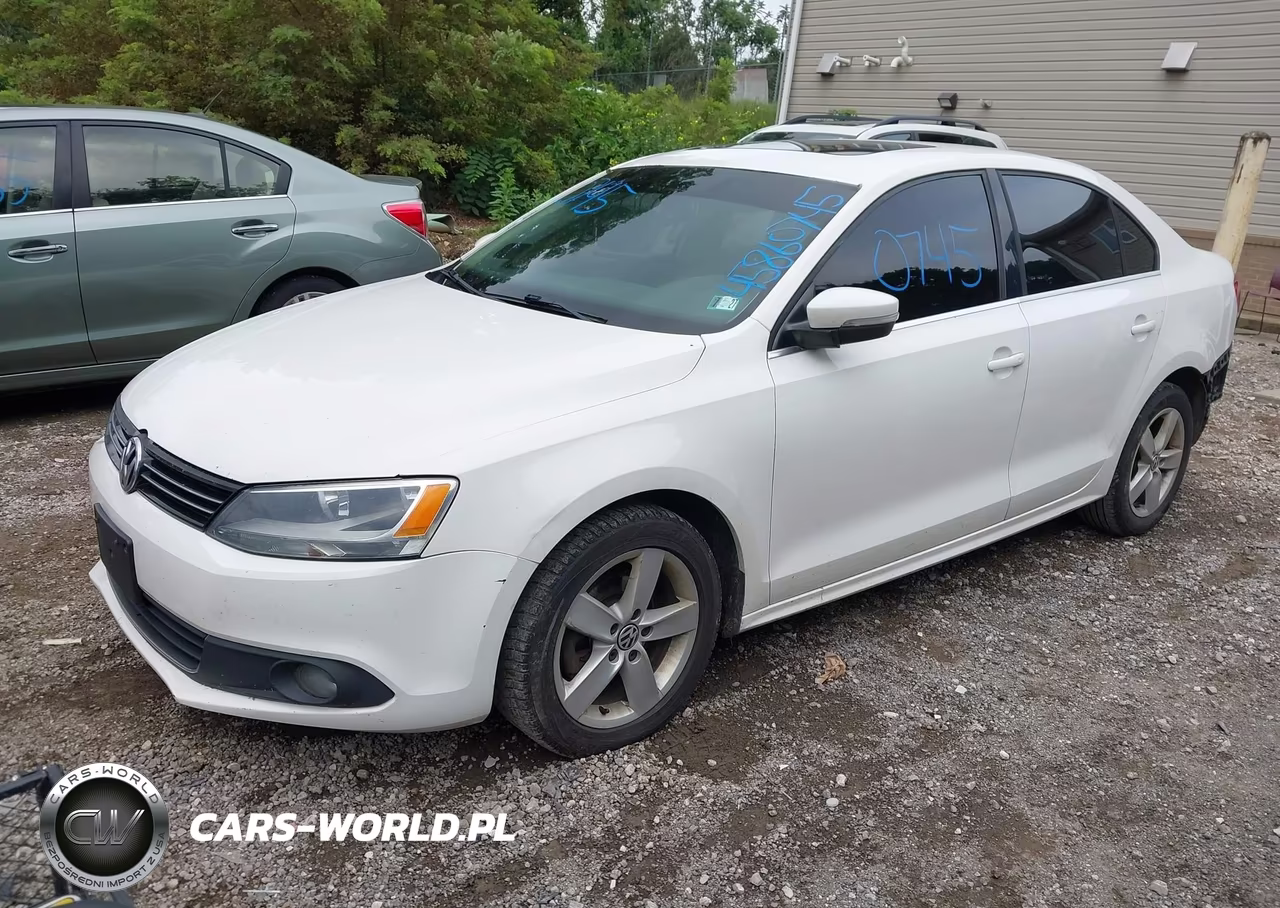 2012 Volkswagen Jetta 2.0L Tdi VIN:3VWLL7AJ8CM419636 - 2