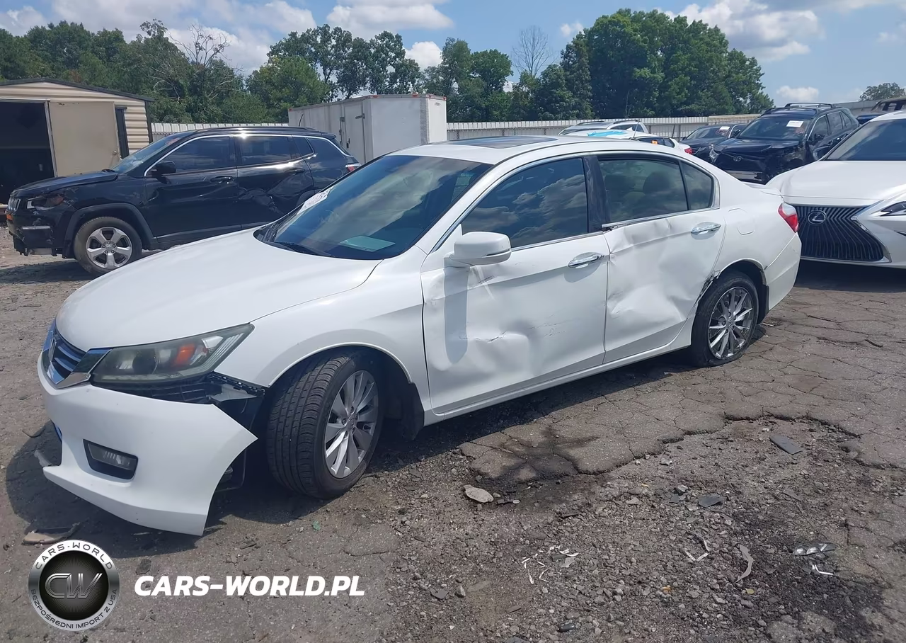 2014 Honda Accord Ex-L V-6 VIN:1HGCR3F8XEA032975 - 2