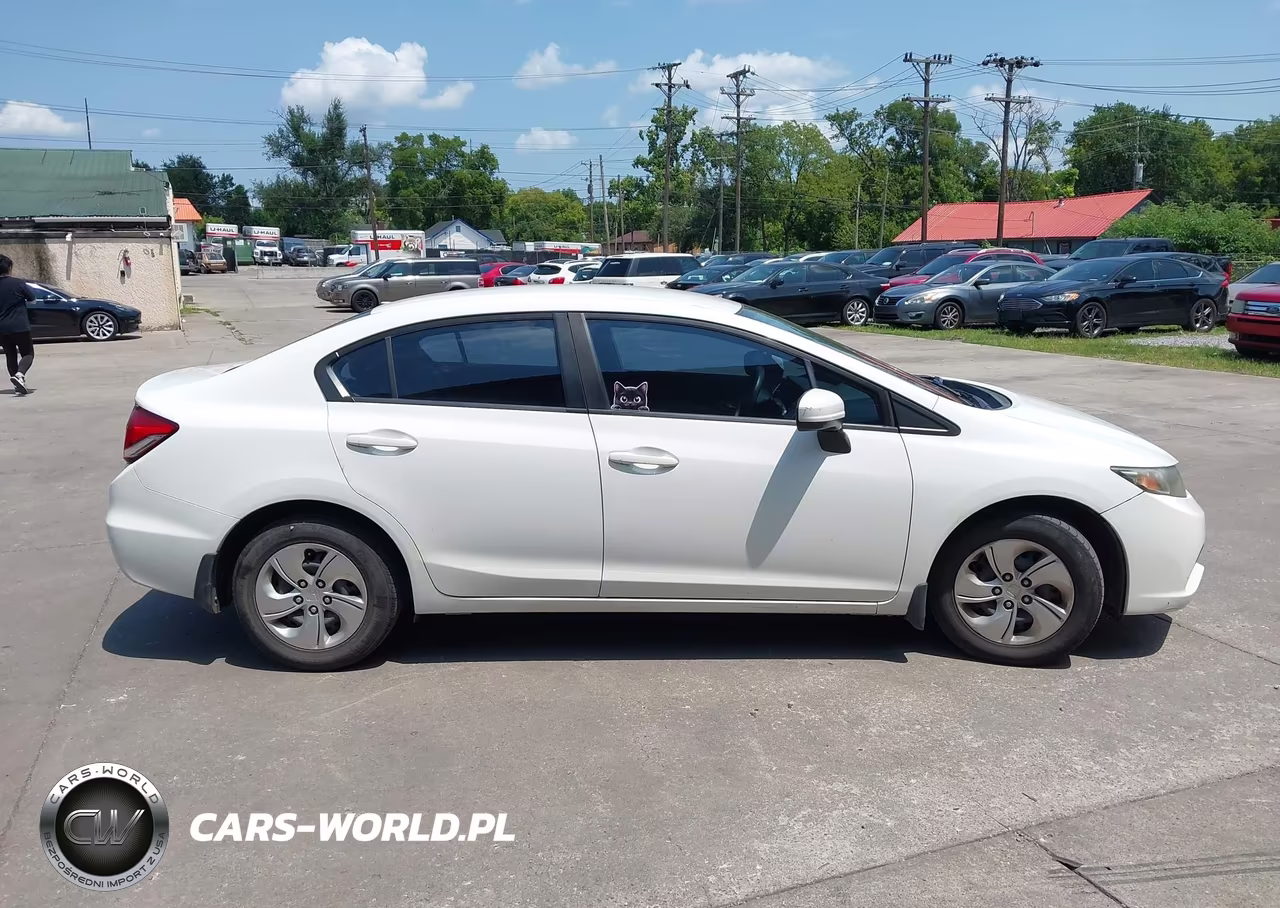 2015 Honda Civic Lx VIN:19XFB2F54FE121939 - 13