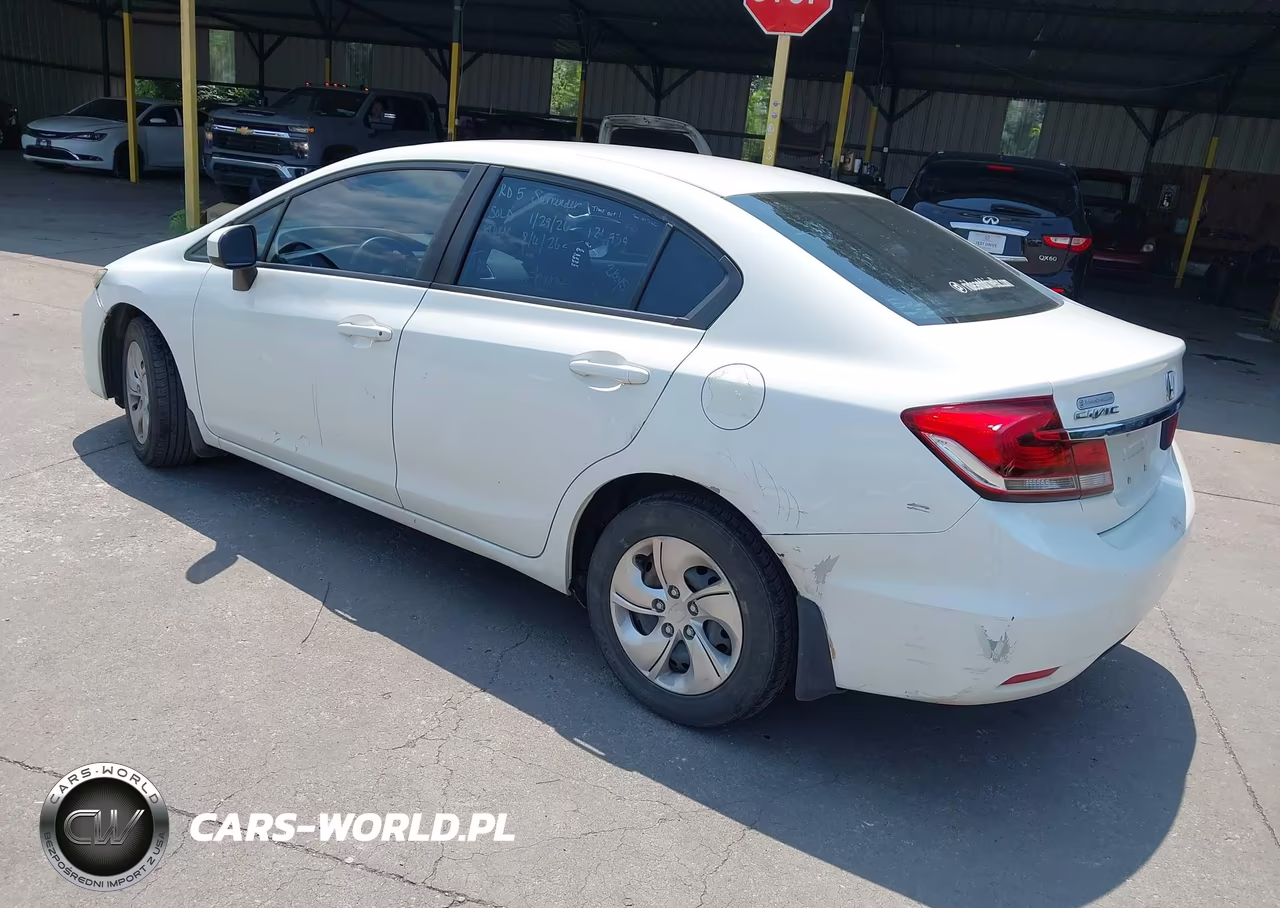 2015 Honda Civic Lx VIN:19XFB2F54FE121939 - 3
