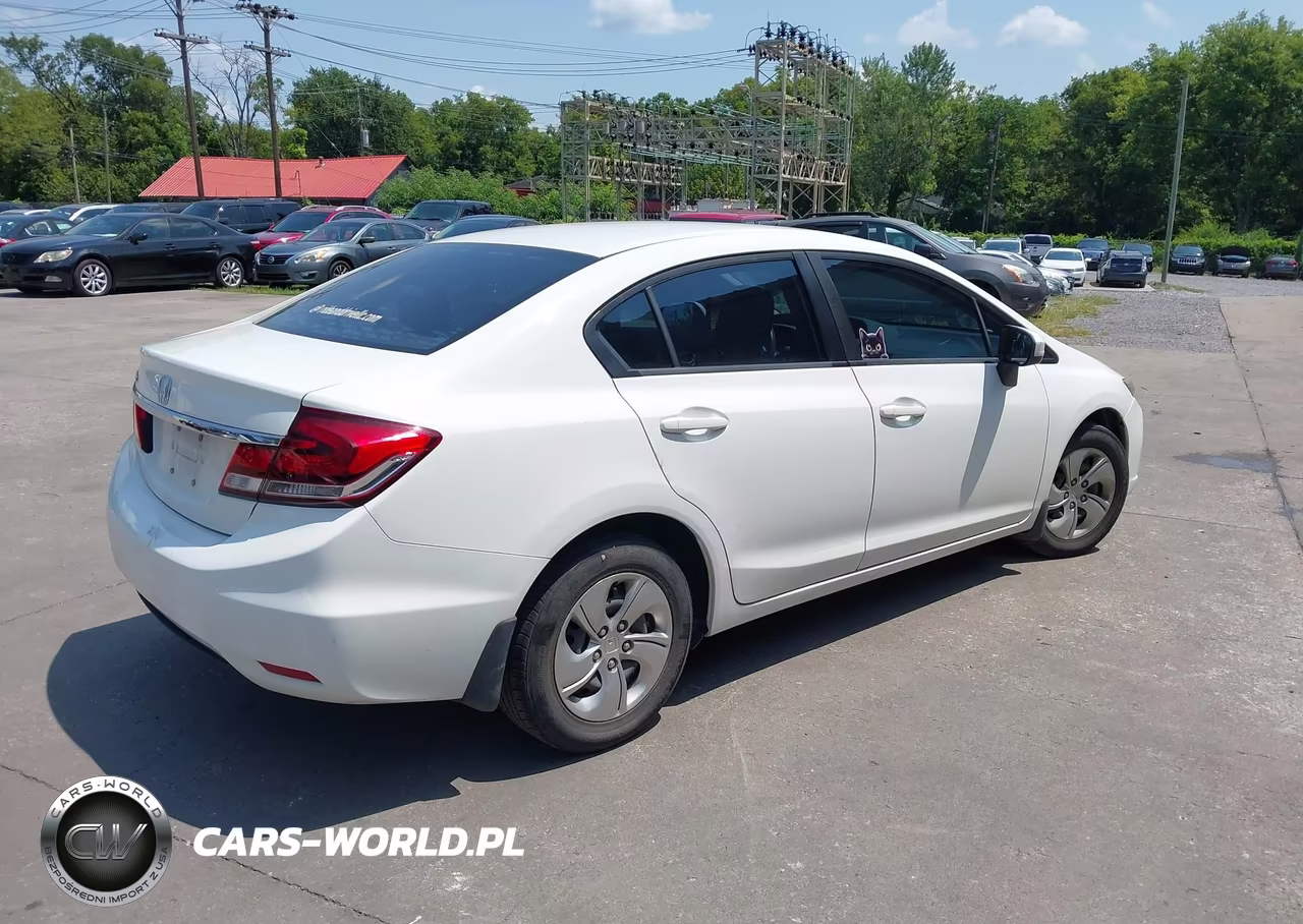 2015 Honda Civic Lx VIN:19XFB2F54FE121939 - 4