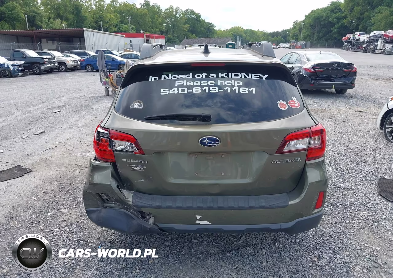 2016 Subaru Outback 3.6R Limited VIN:4S4BSENC3G3246628 - 16