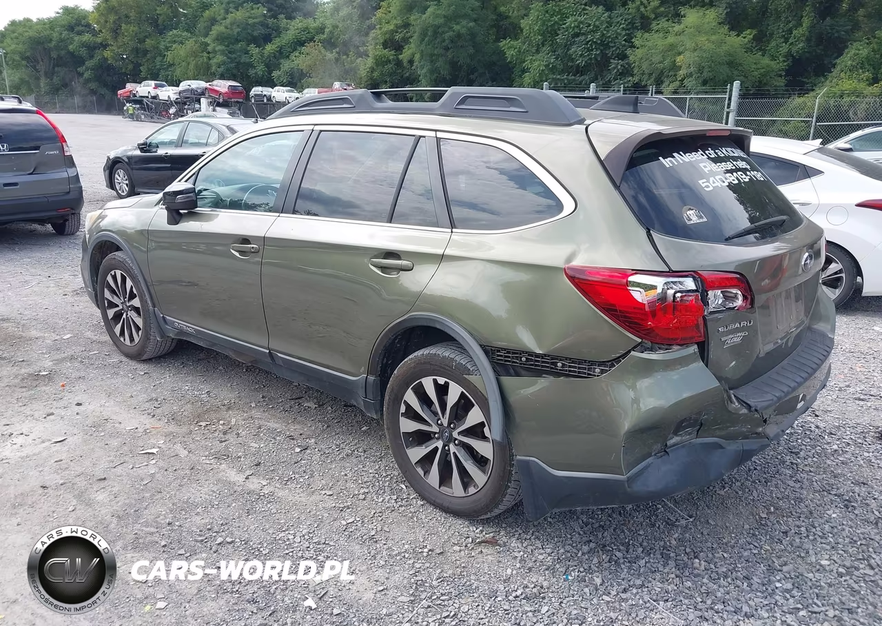 2016 Subaru Outback 3.6R Limited VIN:4S4BSENC3G3246628 - 3