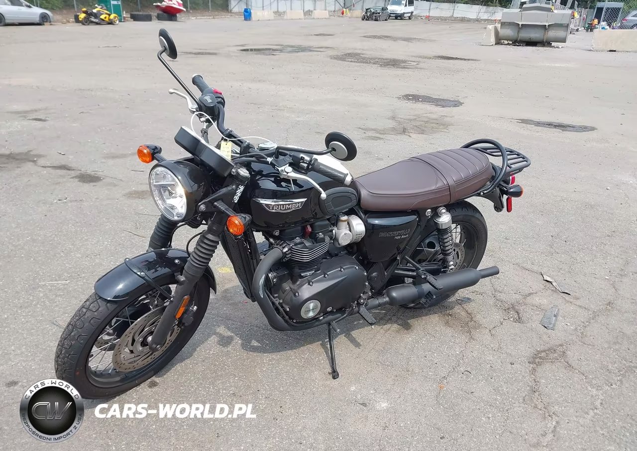 2017 Triumph Motorcycle Bonneville T120-Black VIN:SMTD40HL2HT770121 - 2