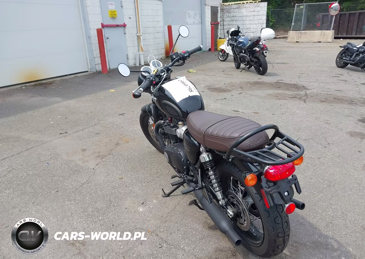 2017 Triumph Motorcycle Bonneville T120-Black VIN:SMTD40HL2HT770121 - 3
