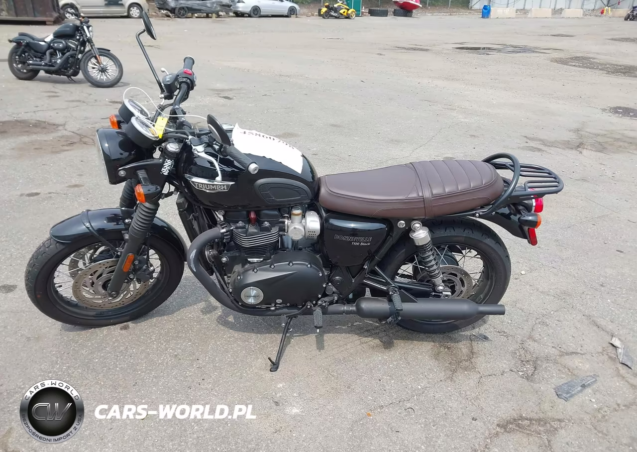 2017 Triumph Motorcycle Bonneville T120-Black VIN:SMTD40HL2HT770121 - 9