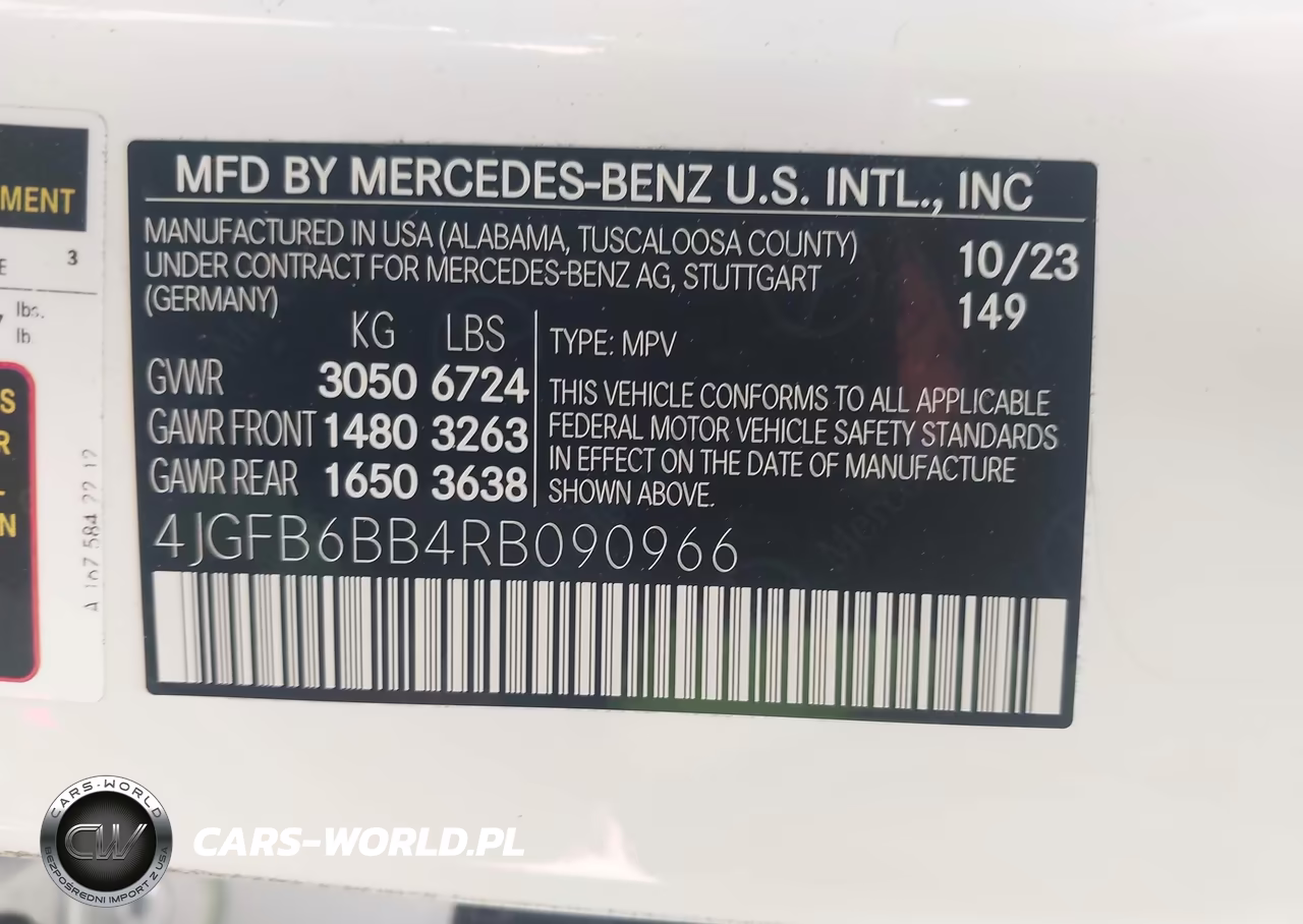 2024 Mercedes-Benz Amg Gle 53 4Matic+ VIN:4JGFB6BB4RB090966 - 9