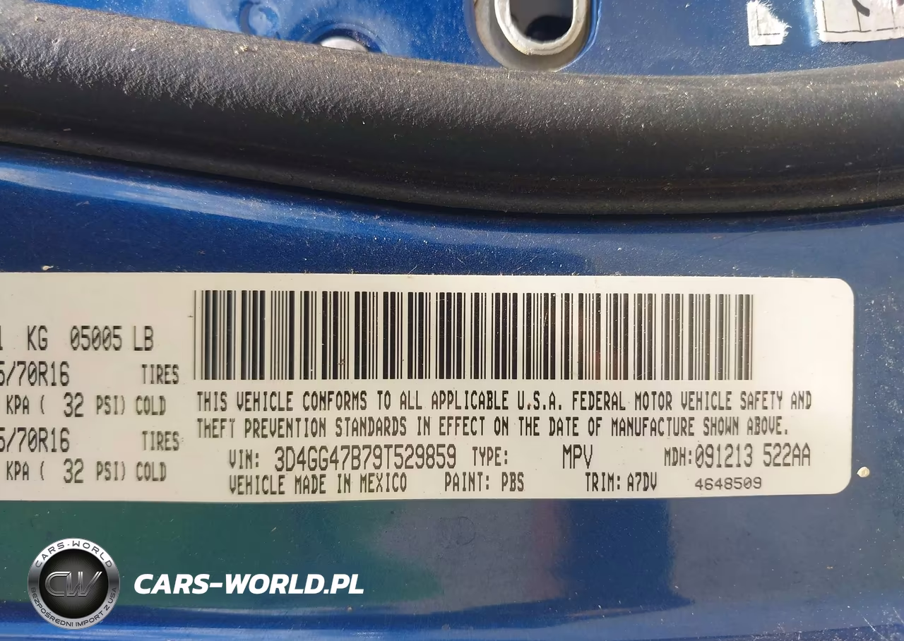 2009 Dodge Journey Se VIN:3D4GG47B79T529859 - 9