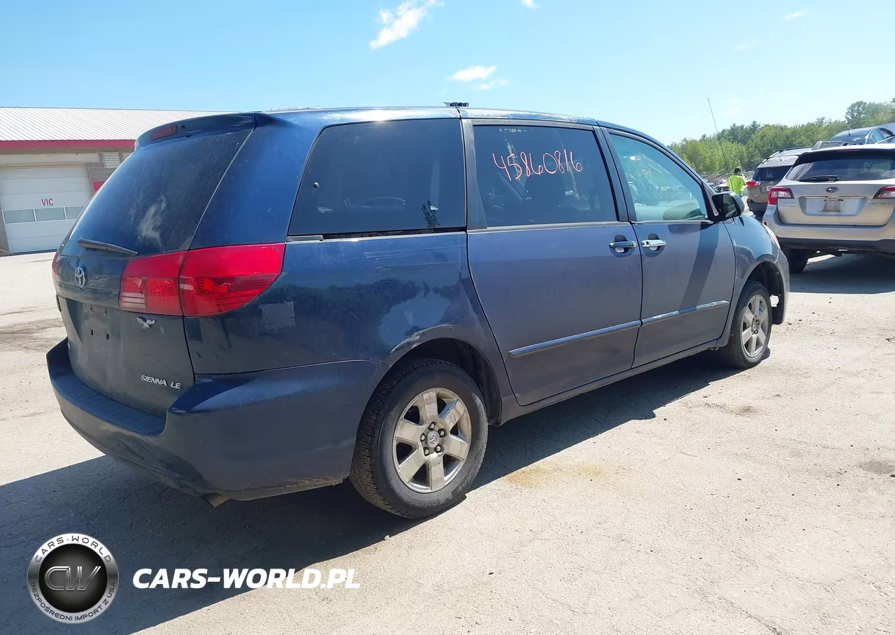 2004 Toyota Sienna Le VIN:5TDZA23C44S027632 - 4