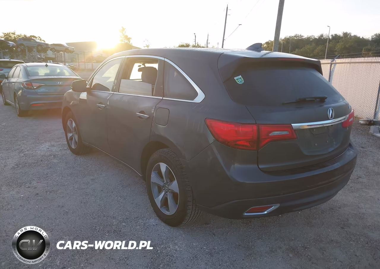 2015 Acura Mdx VIN:5FRYD3H27FB009835 - 3