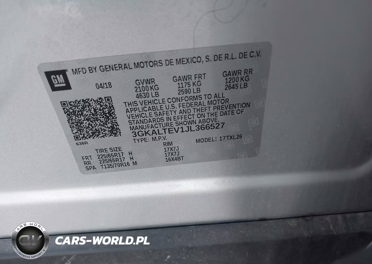 2018 GMC Terrain Sle VIN:3GKALTEV1JL366527 - 9