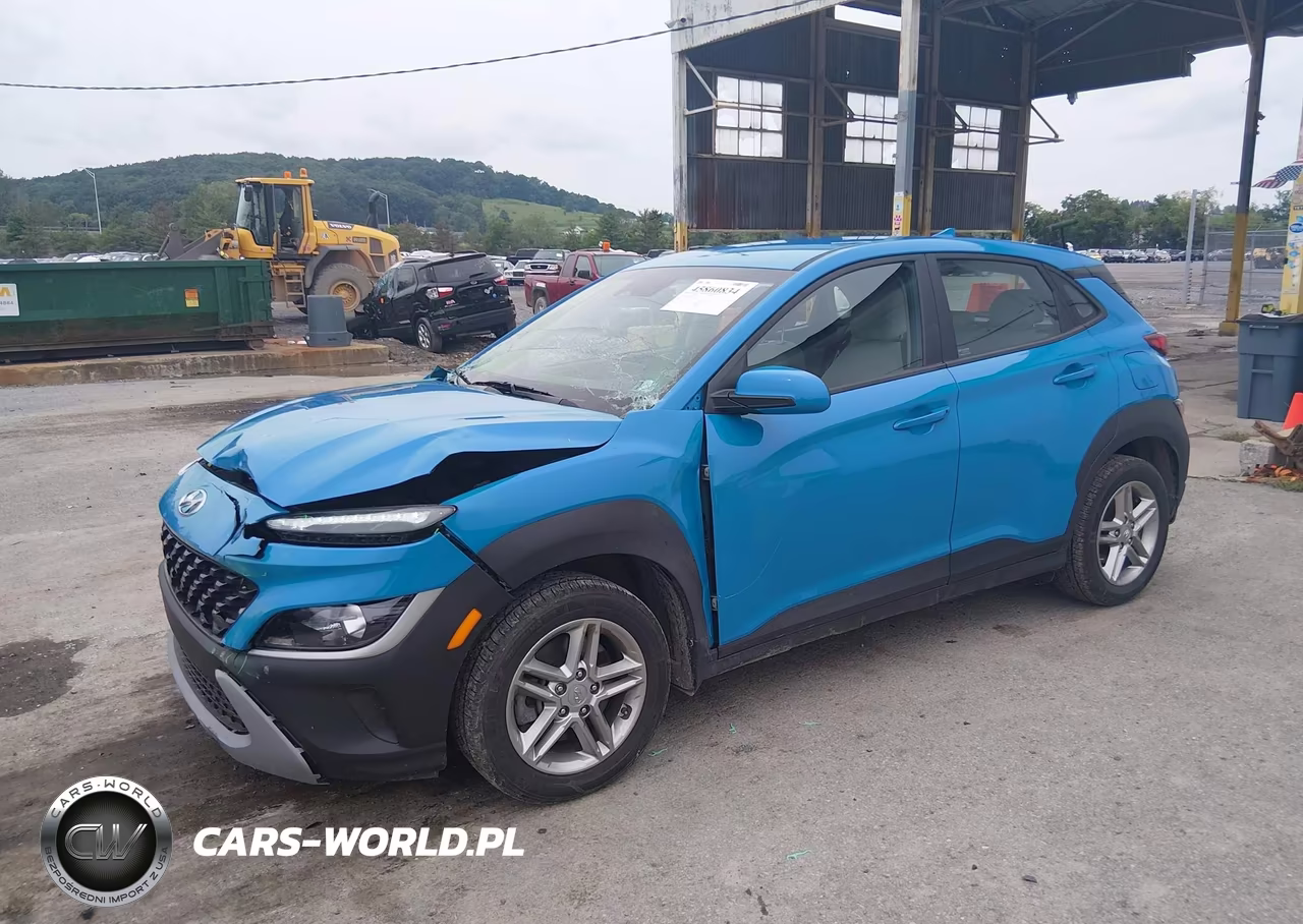 2022 Hyundai Kona Se VIN:KM8K2CAB8NU896807 - 2